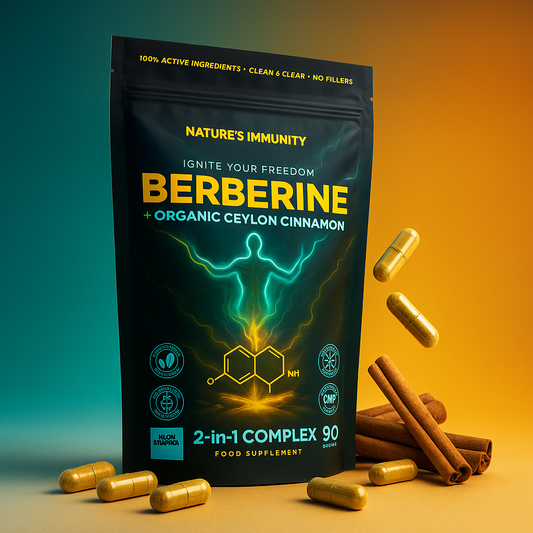 Berberine & Ceylon Cinnamon Capsules
