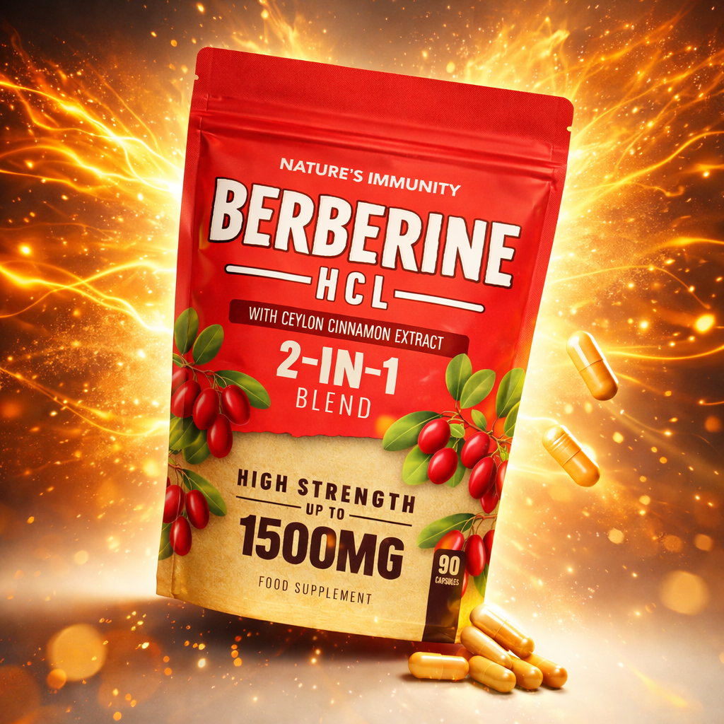 Berberine & Ceylon Cinnamon Capsules