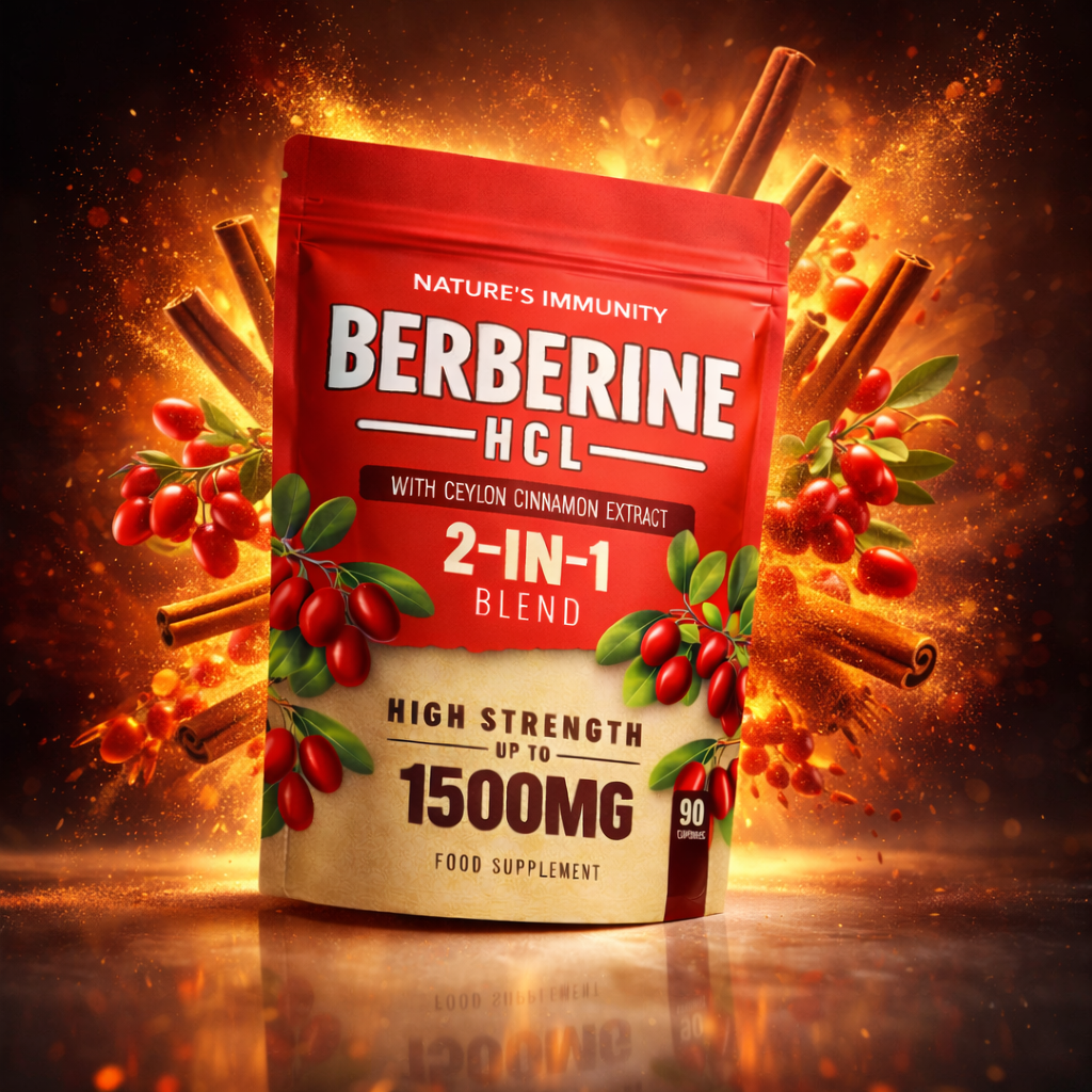 Berberine & Ceylon Cinnamon Capsules